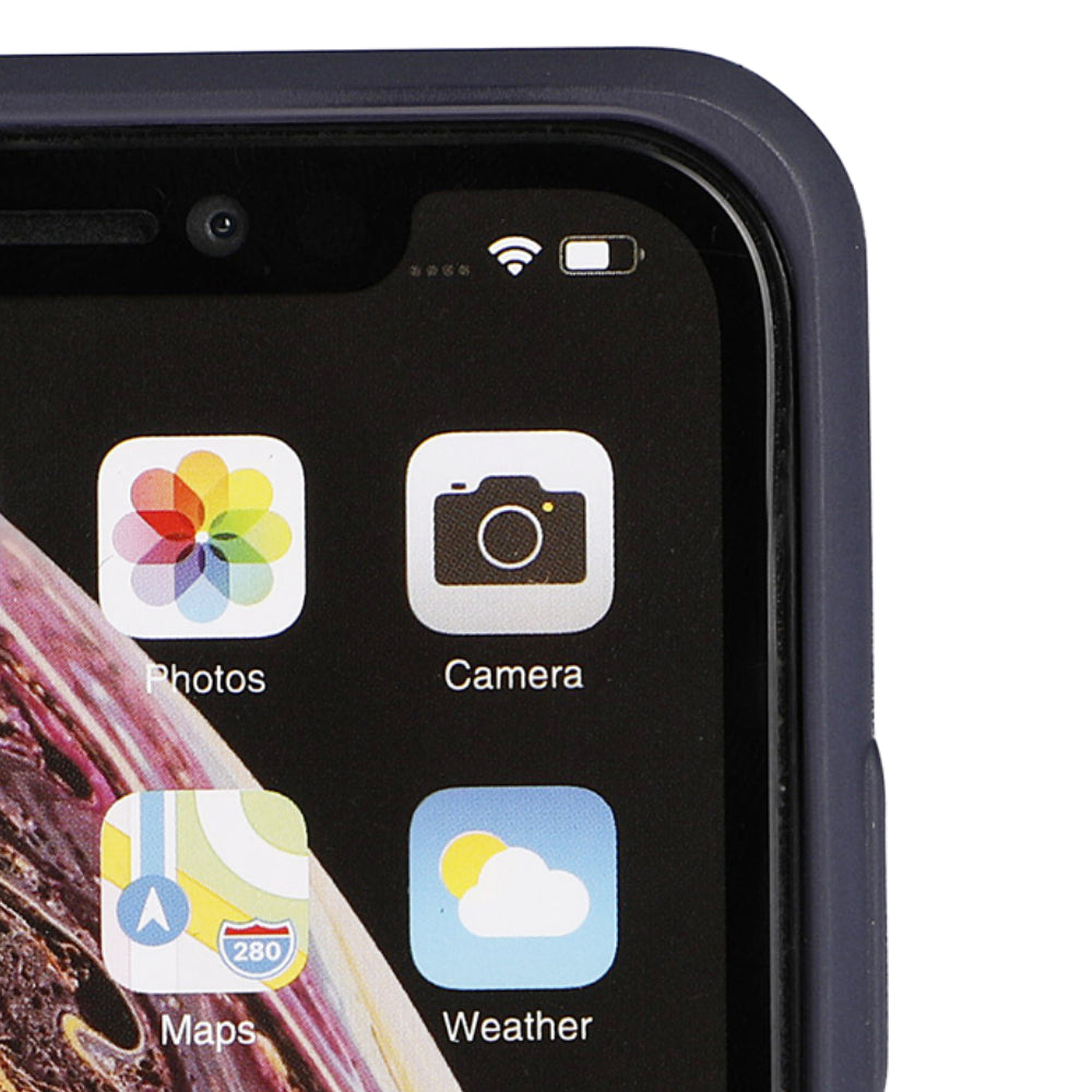 Custodia iNature iPhone XS Max - Blu Oceano-3